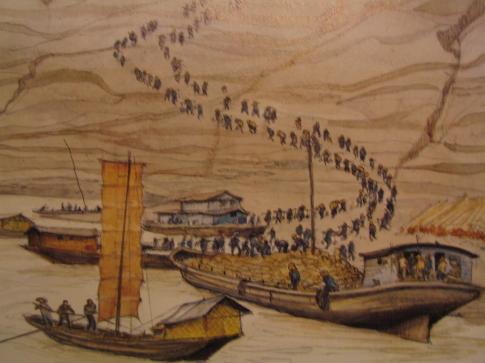 Au bord du Yang Tsekiang