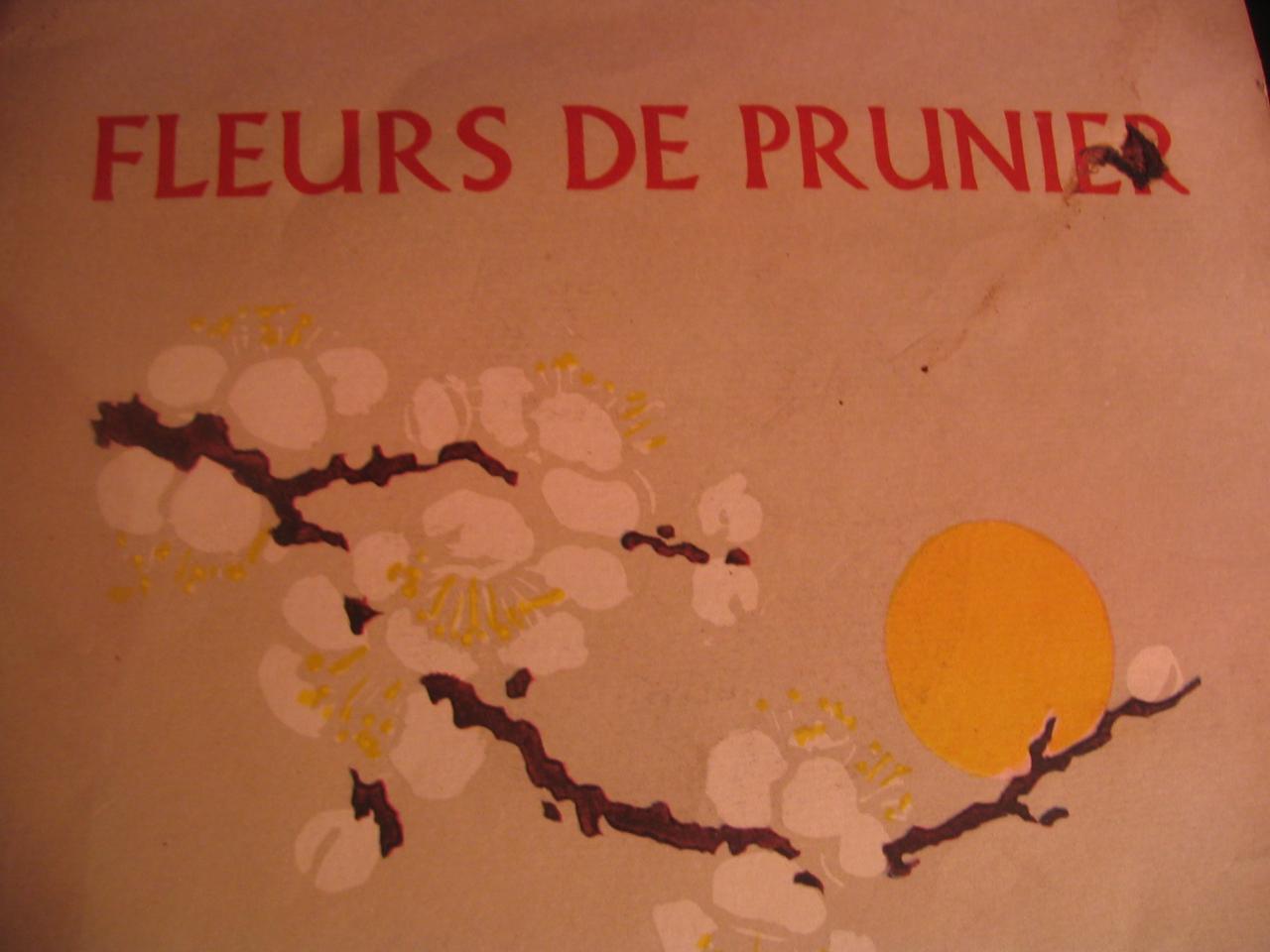 Fleurs de prunier